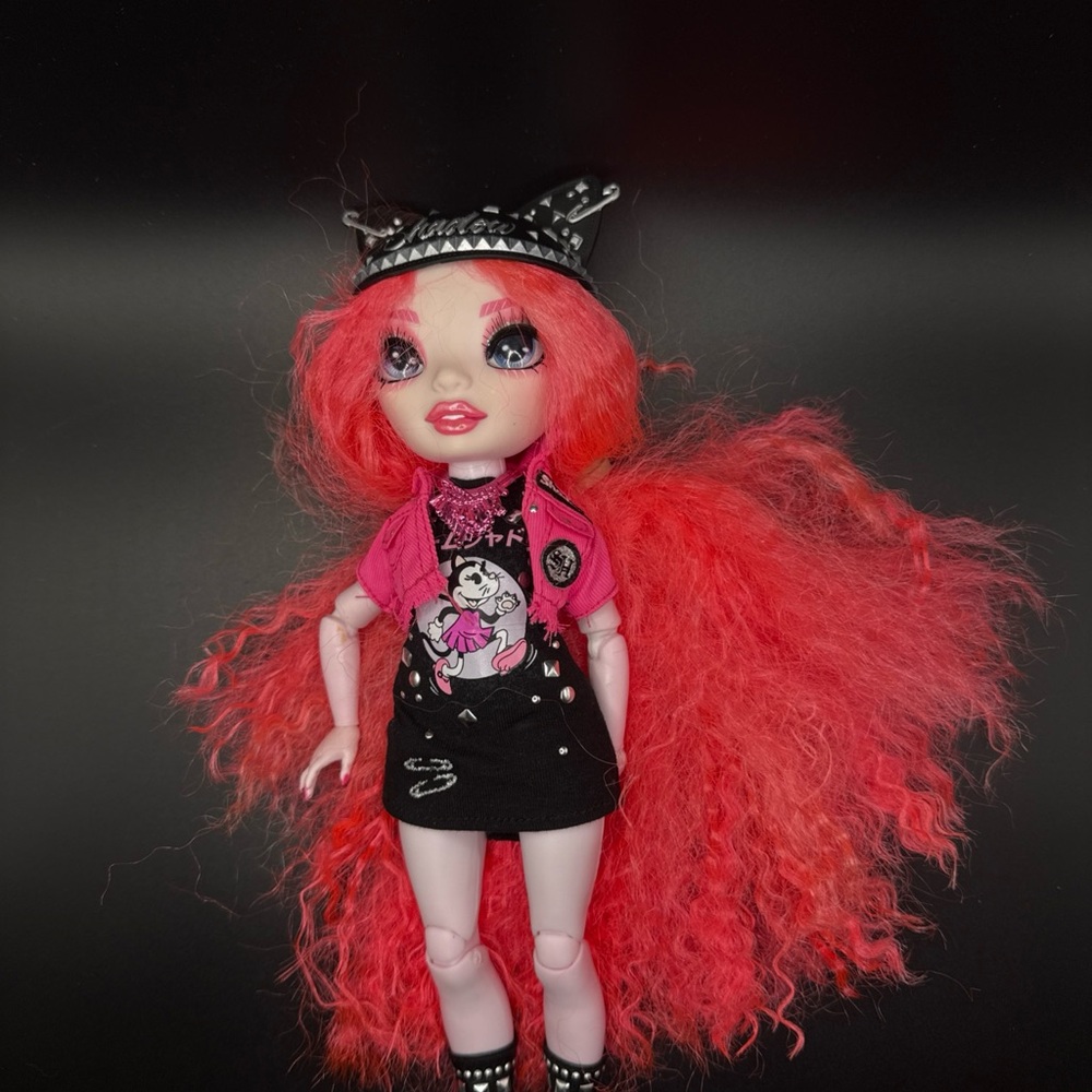 Red-haired Fashion Doll with Crown
